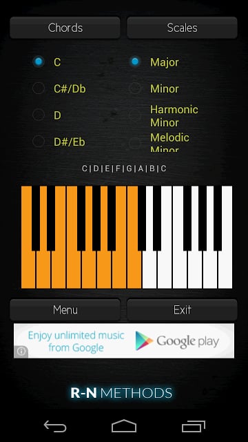 钢琴和弦和规模截图4