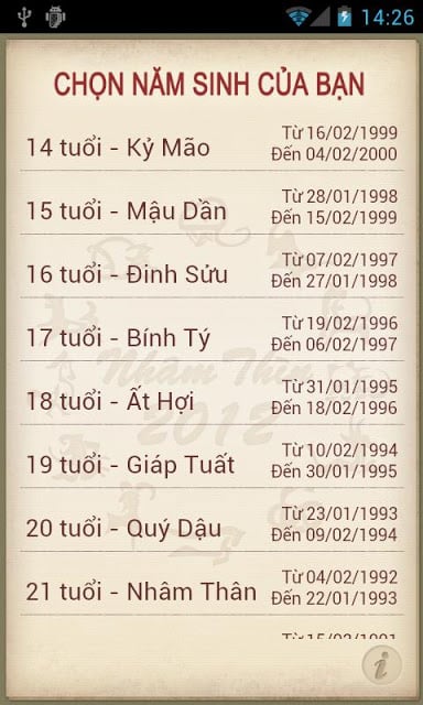 Tử Vi Vận Hạn Nh&acirc;m Th&igrave;n 2012截图2