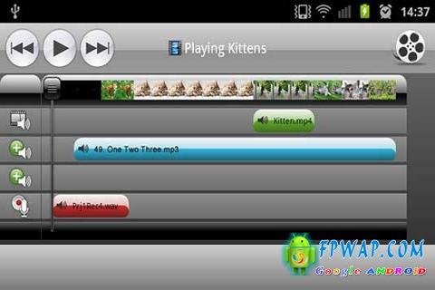 视频编辑器 AndroMedia v1.6截图3