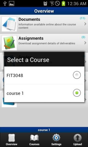 Moodle for Android (YCIS) BETA截图1