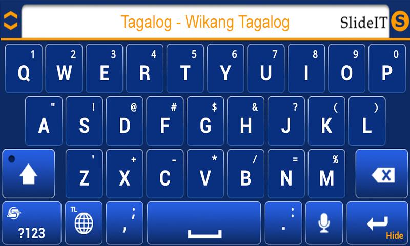 SlideIT Tagalog-Filipino pack截图1