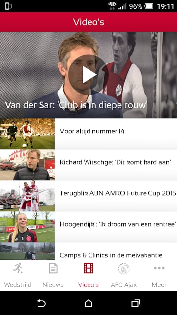 Offici&euml;le AFC Ajax voetbal app截图10