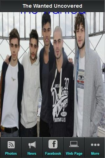 The Wanted Uncovered Fan App截图4