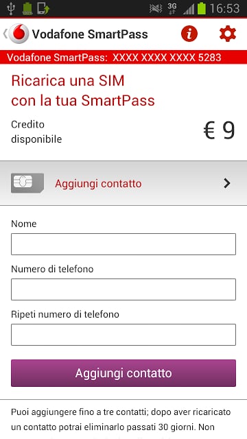 Vodafone SmartPass截图6