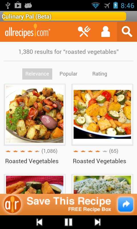 Culinary Pal™ recipes by voice截图2