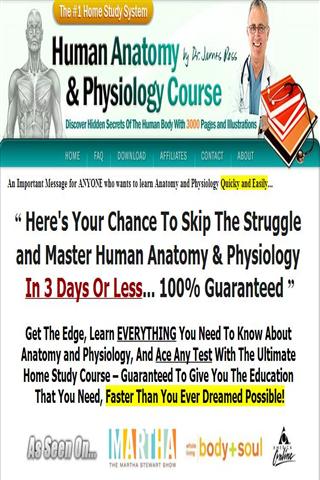 Human Anatomy And Physiology Course截图3