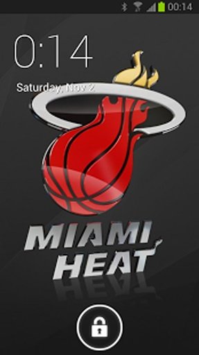 Miami Heat LockScreen截图3