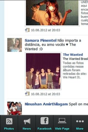 The Wanted Uncovered Fan App截图2