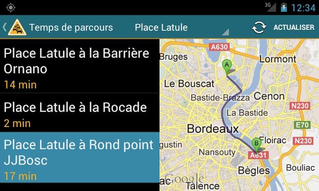 Info Trafic Bordeaux截图7