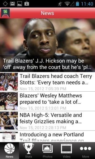 OregonLive.com: Blazers News截图3