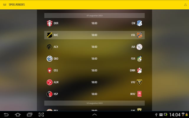 NAC BREDA LIVE截图8