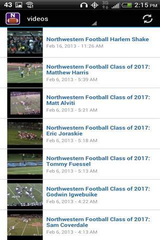 Northwestern Football截图2