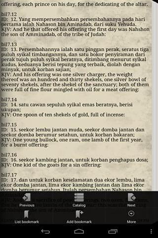 Alkitab Indonesia Inggris (KJV)截图2