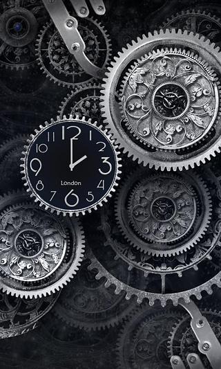 Black Clock Wallpaper截图4