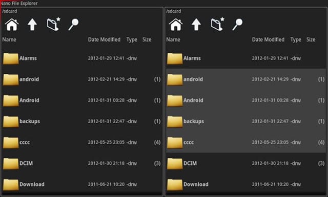 Nano File Explorer Lite截图2