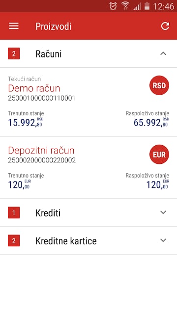 Eurobank Srbija m-B@nking截图8