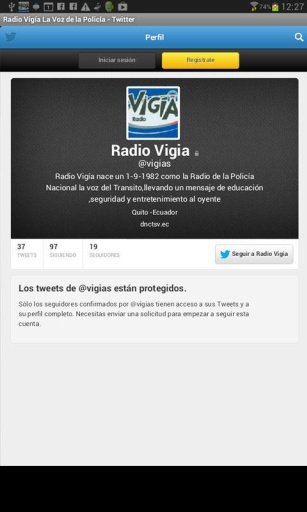 Radio Vig&iacute;a Voz de la Polic&iacute;a截图4