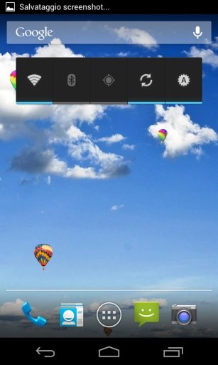 SKY BALLOON LIVE WALLPAPER HD截图1