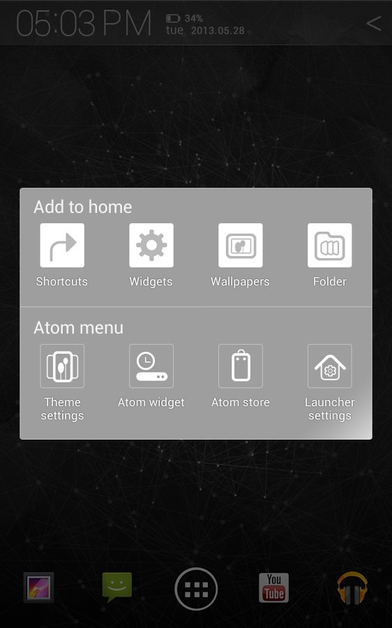 Space Atom [1.0 Offical theme]截图3