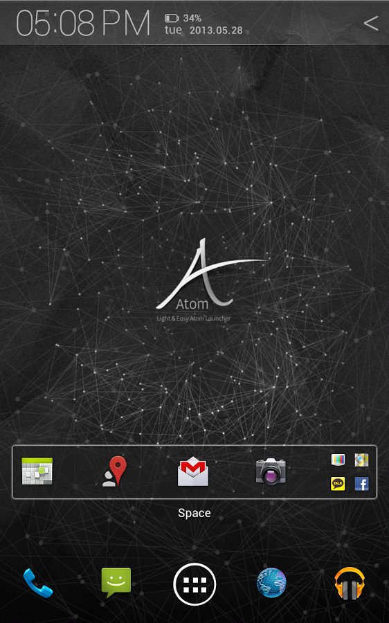 Space Atom [1.0 Offical theme]截图1