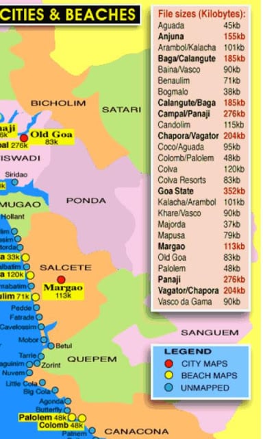 Maps of Goa截图1