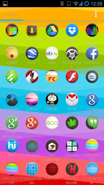 Circled Icon Pack HD FREE截图3