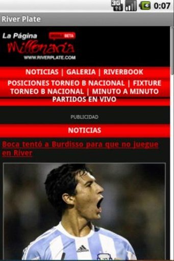 Lector noticias River Plate截图4