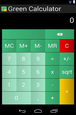 绿色计算器截图2