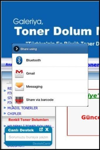 Toner Dolum Merkezi截图2