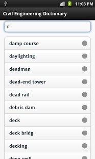 Civil Engineering Dictionary截图1