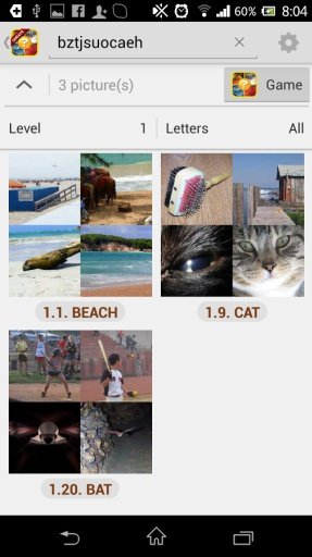 4 Pic 1 Word Puzzle Cheats All截图2