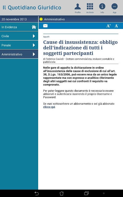 Notizie Quotidiano Giuridico截图11