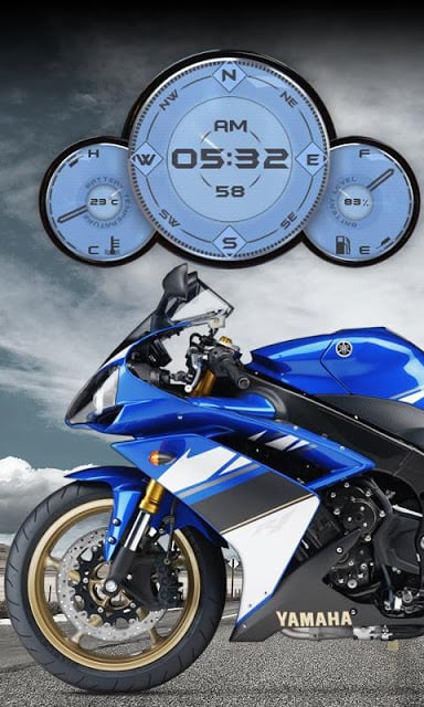 Yamaha R1 Moto Live Wallpapers截图2