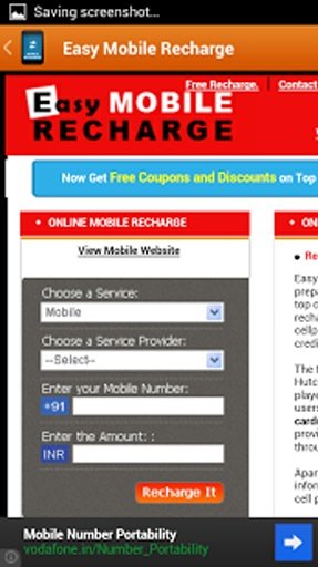 Mobile Recharge截图5