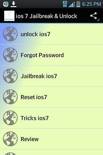 7解锁和越狱的ios ios 7 Unlock &amp;截图4