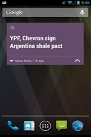 Yahoo! News Widget by Feedly截图2