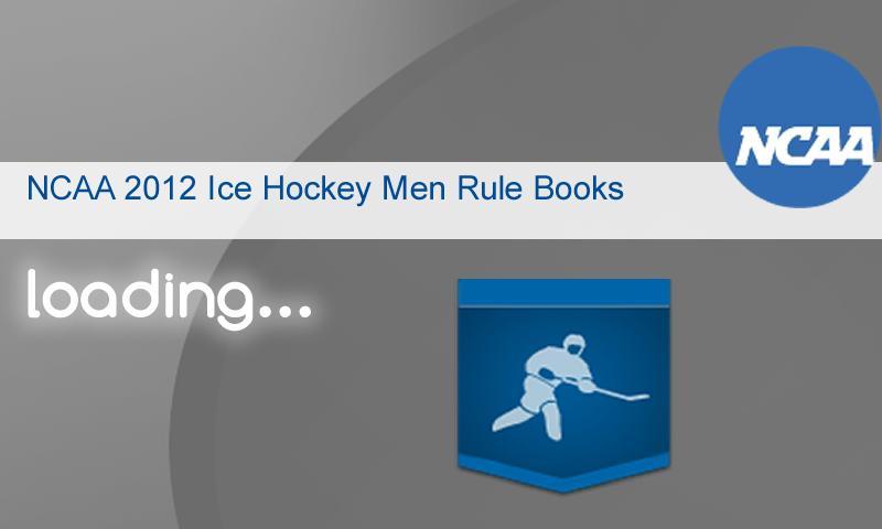 NCAA Ice Hockey 2012-14 Rules截图4