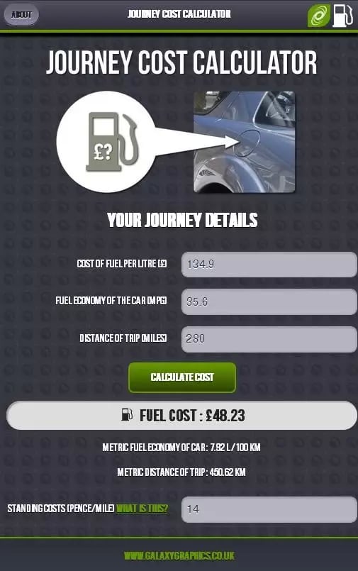 Journey Cost Calculator截图4