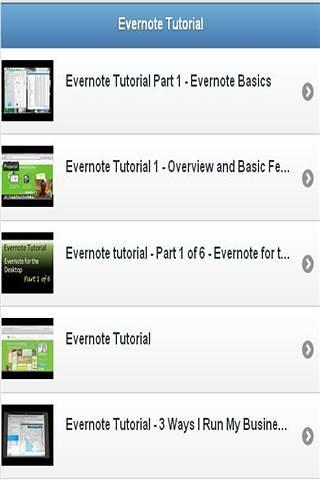 Tutorial Evernote截图1