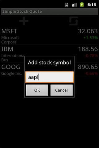 Stock Quotes (Qbsoft)截图1