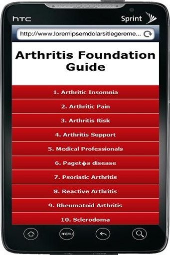 Arthritis Foundation Guide截图1