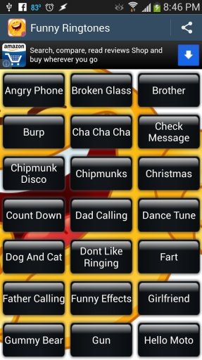 滑稽的热门铃声 Funny Popular Ringtones Free截图3