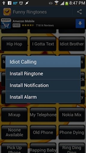 滑稽的热门铃声 Funny Popular Ringtones Free截图1