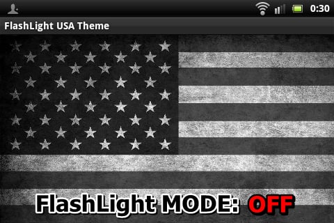 FlashLight USA Theme截图2