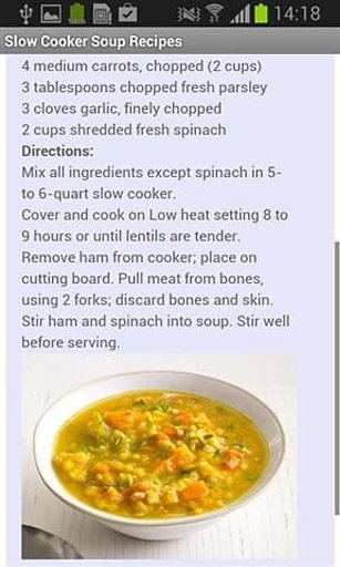 慢炖的汤食谱截图3