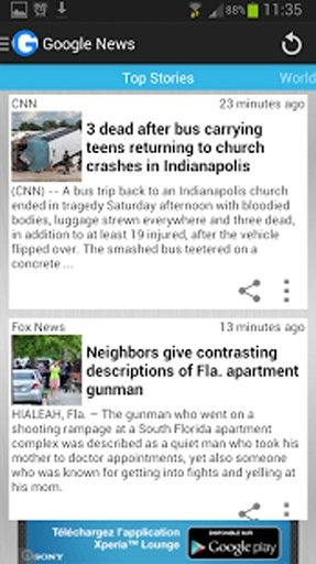 gNews (Google News reader)截图8