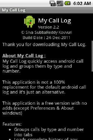 My Call Log截图6