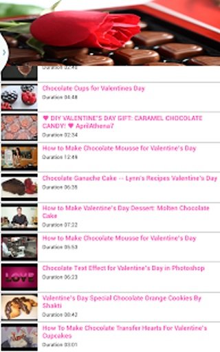 Chocolate Valentine Recipes截图4