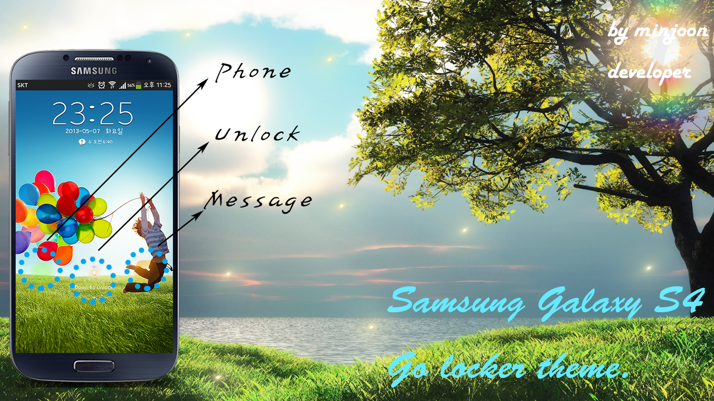 Samsung Galaxy S4 Locksc...截图4