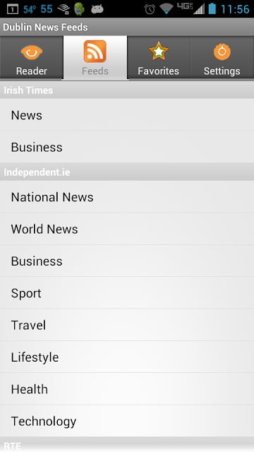 Dublin News Feeds截图2